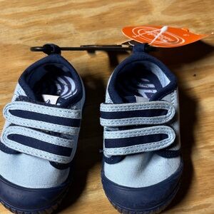 Wonder Nation Navy and Light Blue Kids Sneakers